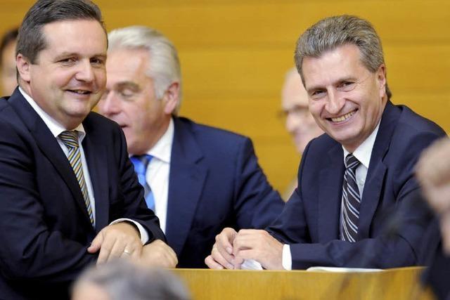Mappus will Oettinger beerben