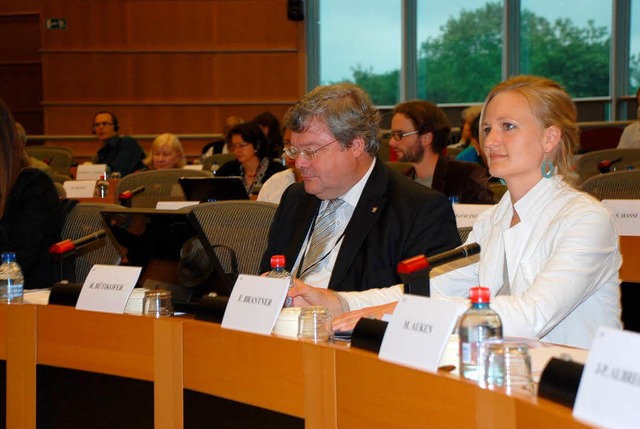 Franziska Brantner sitzt fr die Grnen im EU-Parlament.  | Foto: Alexandra Sillgitt