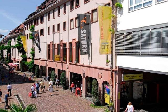 Einkaufen mitten in Freiburg