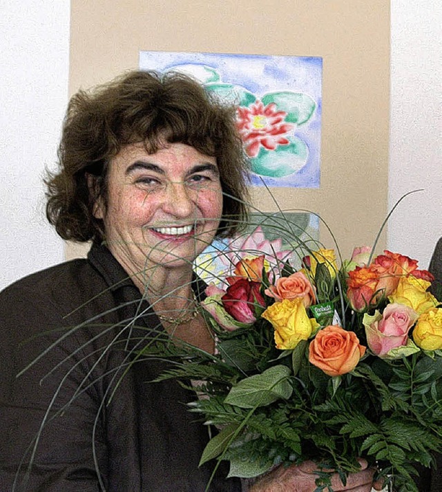 Seit 40 Jahren ist Renate Schwrer, Le...Realschule in Elzach im Schuldienst.    | Foto: E. blum