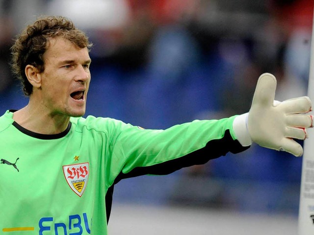 Der Torwart des VfB-Stuttgart Jens Lehmann.  | Foto: ddp