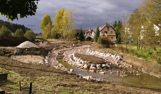 Wie es einmal nach Beendigung der  Arb...ussehen wird, ist schon  zu erahnen.    | Foto: Maier