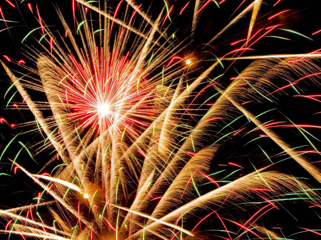 Das Feuerwerk der Freiburger Herbstmess’ Das Feuerwerk der Freiburger Herbstmess’