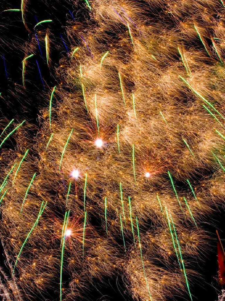 Das Feuerwerk der Freiburger Herbstmess’