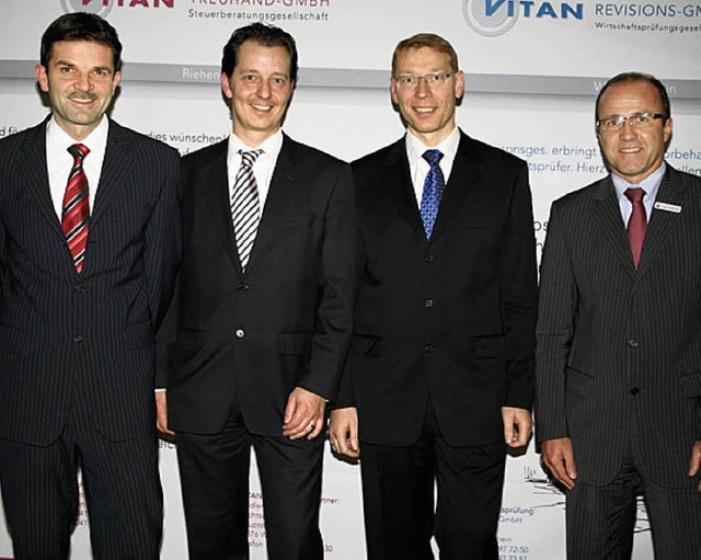Peter Krause, Sebastian Seidler,  Jrg...acher und Peter Blubacher (von links).  | Foto: privat