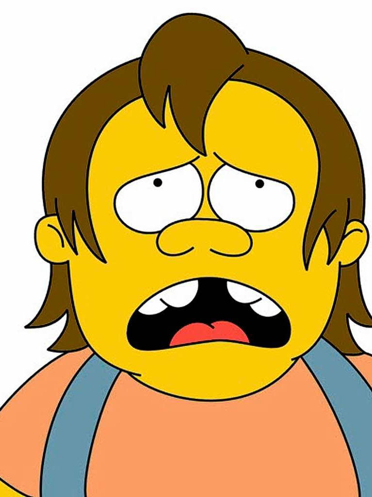 Nelson Muntz, der Schulschläger. Nelson Muntz, der Schulschläger.
