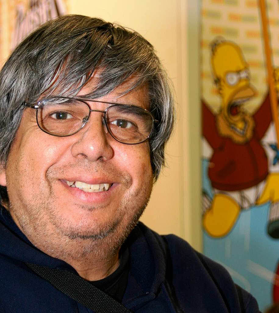 Simpsons-Zeichner Phil Ortiz. Simpsons-Zeichner Phil Ortiz.