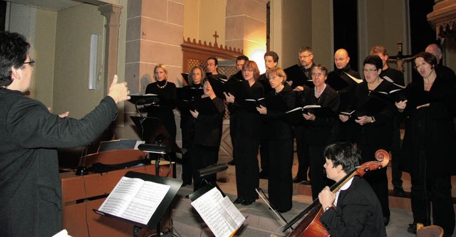 Chorlieder mit hohem Anspruch, begleit... &#8211; Cantamus in der Markuskirche   | Foto: s. decoux-kone