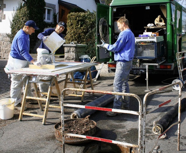 Nach der Kanaluntersuchung  mssen die...ewertung des Zustands saniert werden.   | Foto: Chris Seifried