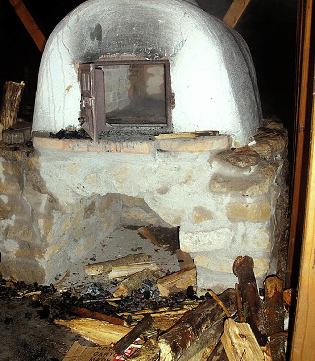 In der Zeltschule ttiswald brannte die Feuerstelle.   | Foto: Privat