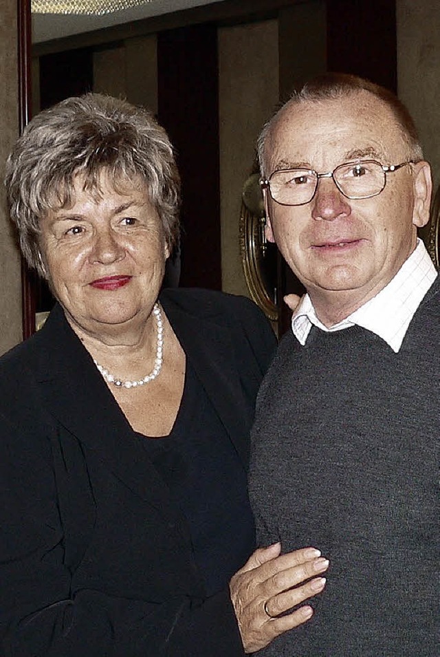 Ruhestndler: Doris und Dieter Sprenger    | Foto: Herbst