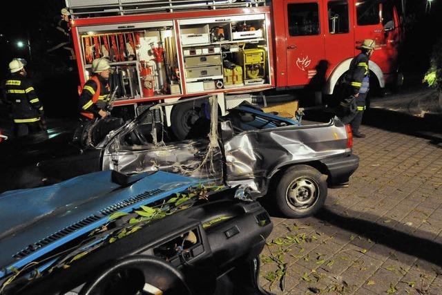 Gasexplosion und Unfall - perfekte Verletztenrettung