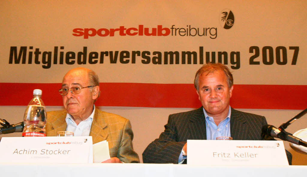 2007: Achim Stocker verlsst sich einmal mehr auf sein Bauchgefhl und verpflichtet Robin Dutt als neuen SC-Trainer – und  liegt einmal mehr richtig.