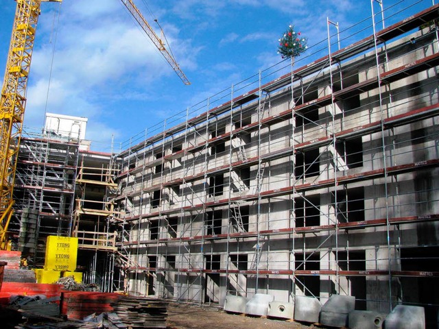 Der Neubau des Alten- und Altenpflegeheims St, Franziskus in Bad Sckingen  | Foto: Michael Gottstein