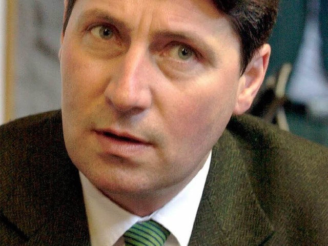 Archivbild: Hans Peter Friedl im Jahr 2003.  | Foto: dpa