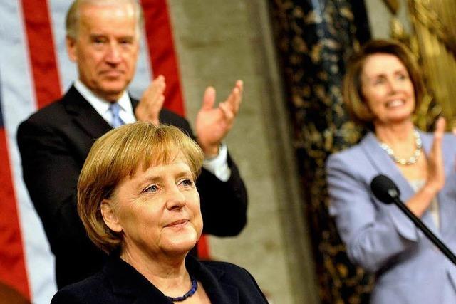 Angela Merkels wichtige Rede in den USA