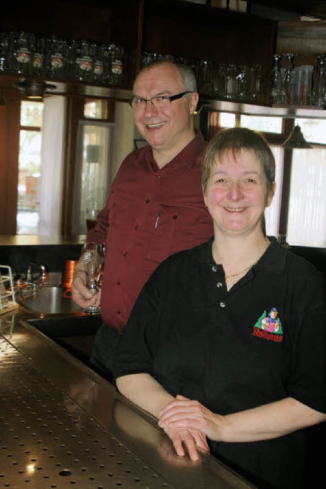 Rosemarie und Klaus Zimmermann haben s...ste einige berraschungen ausgedacht.  | Foto: Gerda Oswald