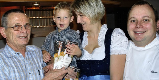 Familie Brner freut sich auf die zwei...Hochzeitsmesse in ihrem Landgasthaus.   | Foto: maja Tolsdorf