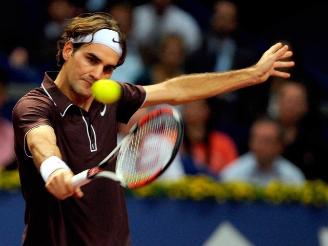 Der Meister seines Fachs: Roger Federer  | Foto: dpa