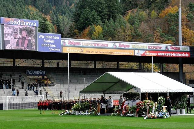 Fotos: Freiburg nimmt Abschied von Achim Stocker