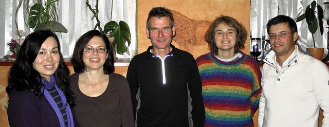 Der neue Vorstand des Frdervereins de...ick, Sandra Beck und Donatella Cheri.   | Foto: Privat