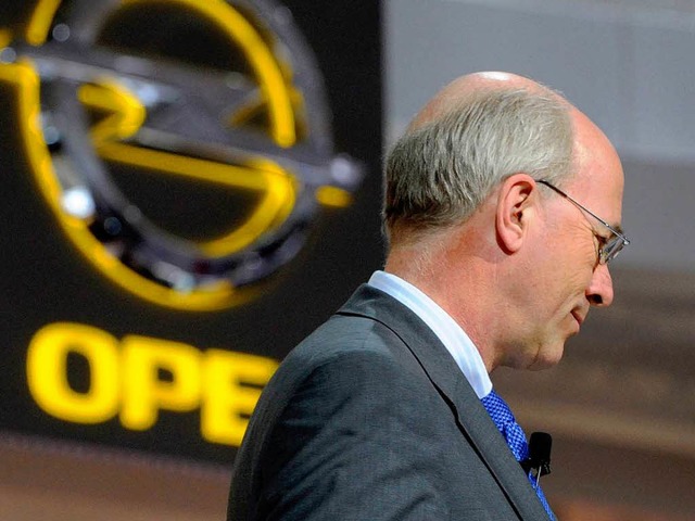 Carl-Peter Forster, 55, wird die Geschicke von Opel nicht mehr lnger leiten.  | Foto: dpa