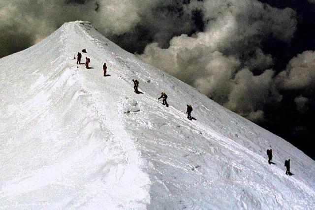 Mont Blanc: Der Berg wchst und schrumpft
