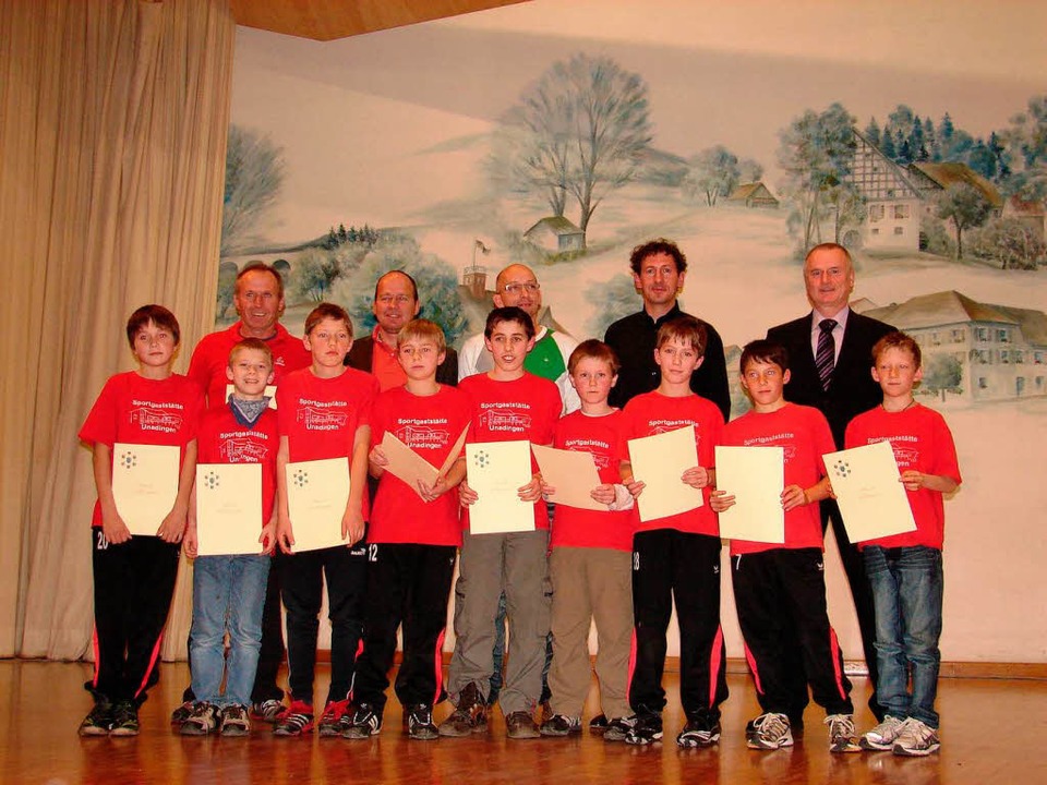 Die E-Jugend des SV Unadingen  | Foto: Christa Maier
