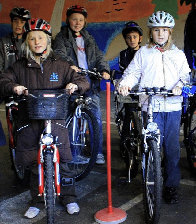 Einiges Geschick wurde den jungen Radfahrern abverlangt.   | Foto: PRIVAT