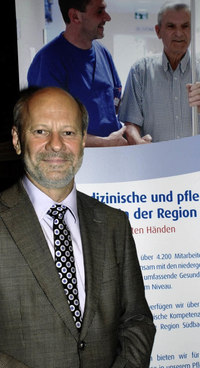 Bruno Schweigert, Chefarzt der Orthopdie am Klinikum Offenburg-Gengenbach.   | Foto: Siefke