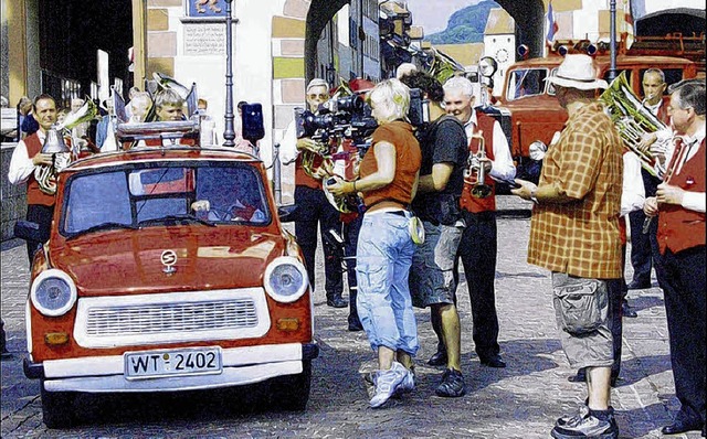 Fr den Waldshuter Feuerwehr-Trabi int...222;Sonntagstour&#8220; aufzeichnete.   | Foto: ARCHIVBILD: EBNER