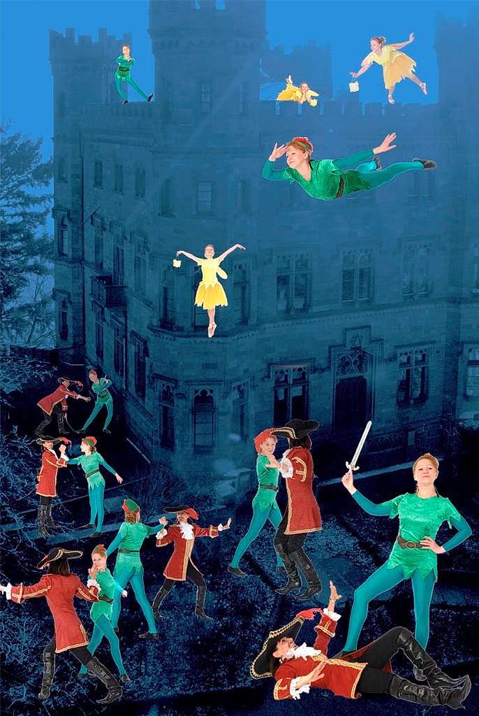 Die Tanzschule Kmitta fhrte das Stck „Peter Pan“ auf.