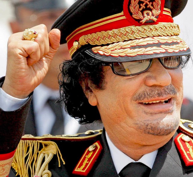 Libyens Revolutionsfhrer Muammar al-Gaddafi  | Foto: dpa