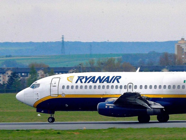 Ryanair wird den Euro-Airport knftig nicht mehr anfliegen.  | Foto: PHILIPPE HUGUEN