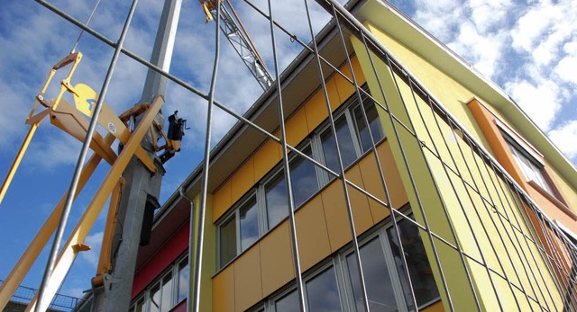 Die Fassade der Mathilde-Planck-Schule...nnischen Schule abgeschlossen sein.    | Foto: Daniel Gramespacher