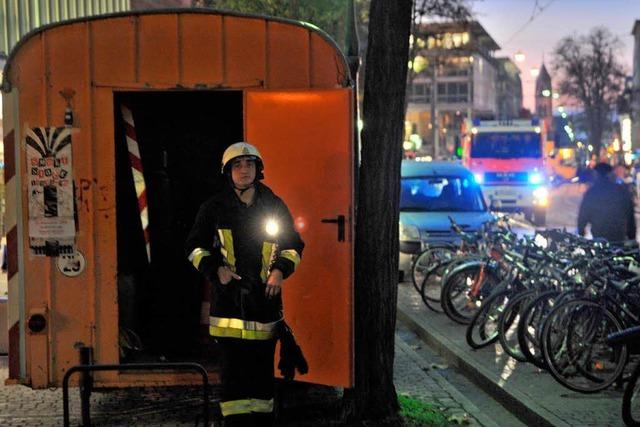 Freiburg: Feuerwehreinsatz wegen lecker Gasflasche