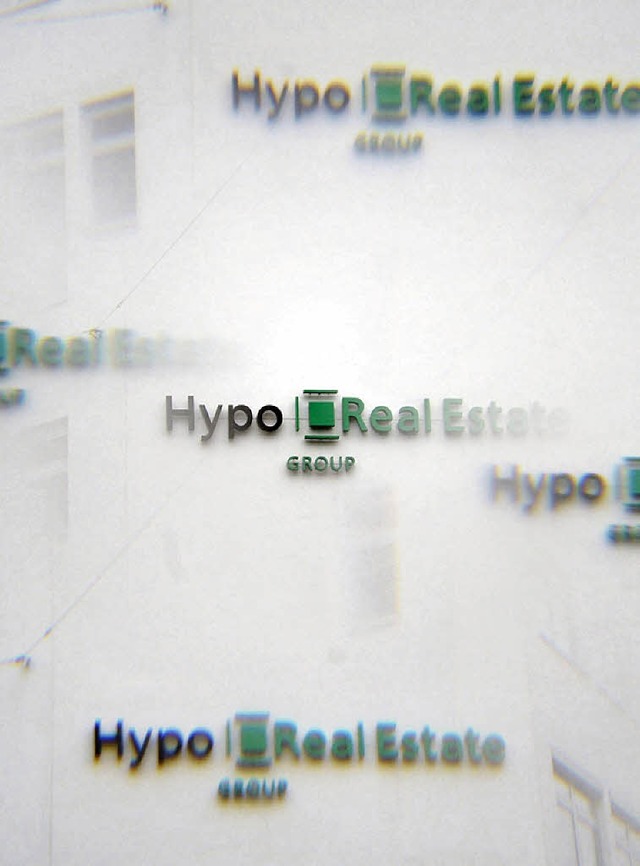 Noch immer Problembank: die Hypo Real Estate  | Foto: DPA