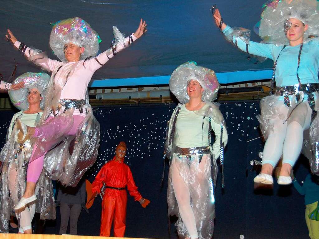 Impressionen vom Unterhaltungsprogramm der Pflumeschlucker am 11.11 in der Bonndorfer Stadthalle.