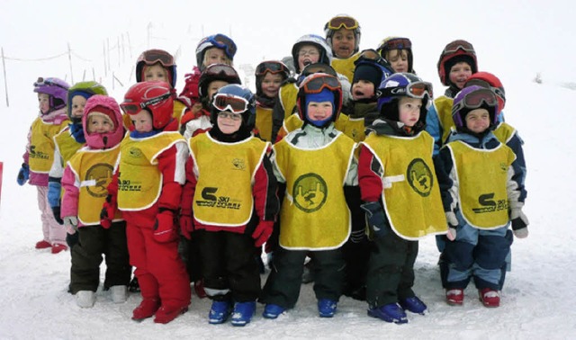 Skifahren ist auch fr die Kleinen das Allergrte.  | Foto: privat