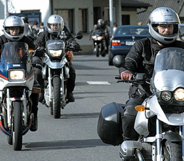 Mssen  Umsicht walten lassen: Motorradfahrer   | Foto: dvr