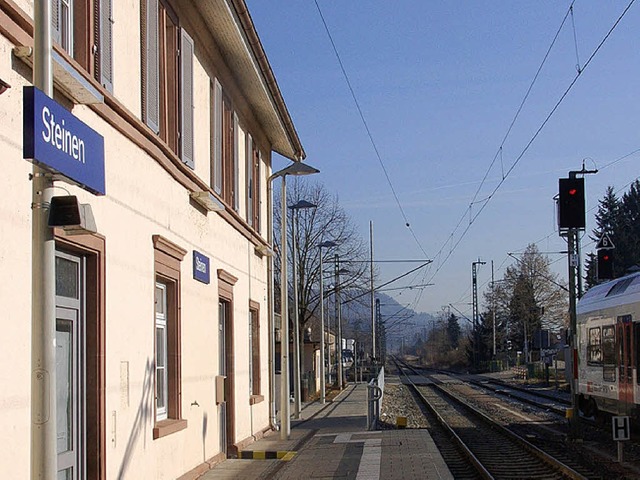 Bahnhof Steinen  | Foto: Constance Frey