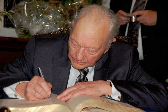 Fotos: Paul Grb erhlt hchste Auszeichnung