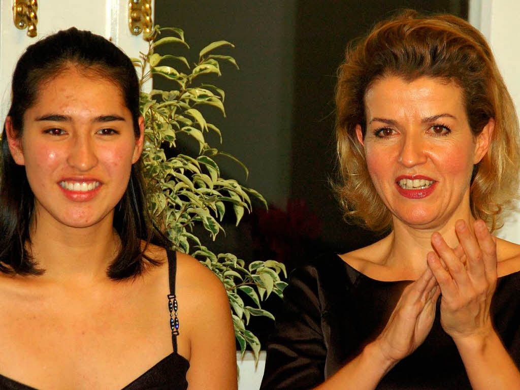 Kunstpfarrer Paul Grb erhlt das Bundesverdienstkreuz Erster Klasse mit Spezialgast Anne-Sophie Mutter