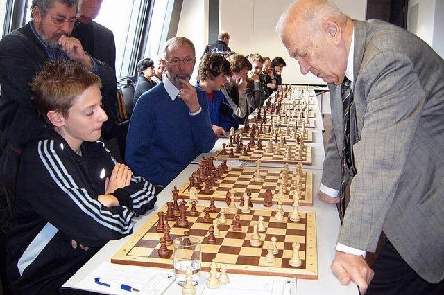Sieg gegen Schachlegende