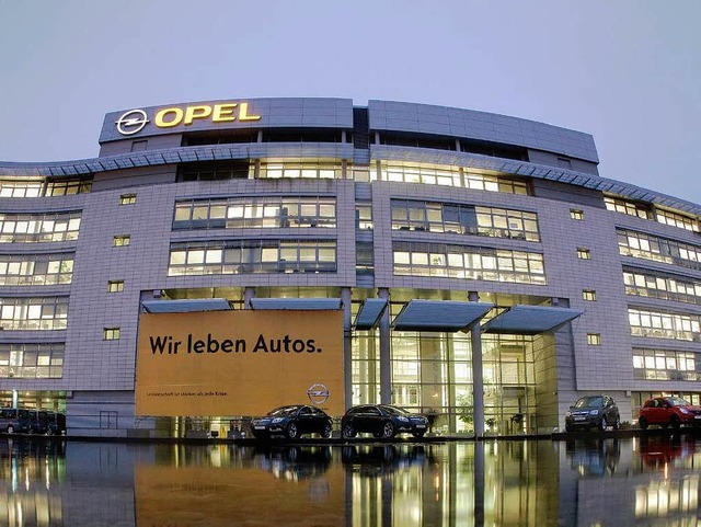Die Konzernzentrale von Opel in Rssel...seine Europa-Zentrale in Hessen haben.  | Foto: dpa