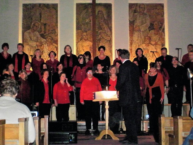 Eine eindrucksvolle Leistung bot der G...einem Konzert in der Christuskirche.    | Foto: Pascal Waldszus