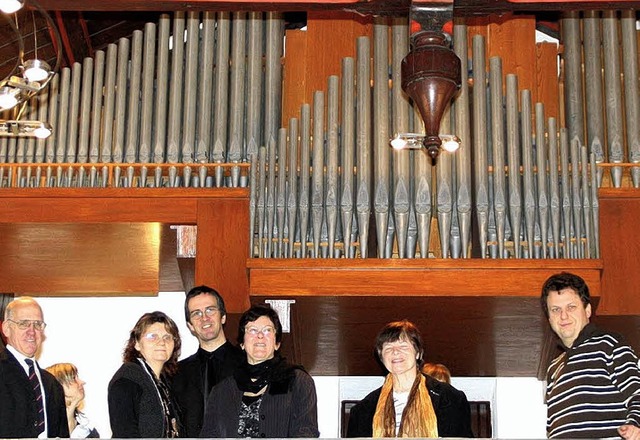 Das   Jubilumsstck: Die Orgel in der Christuskirche.  | Foto: Hiller