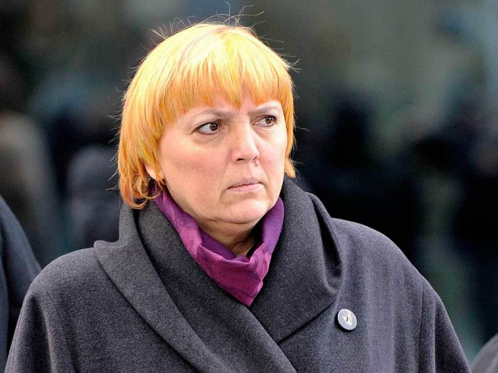 Die Parteivorsitzende der Grnen, Claudia Roth.