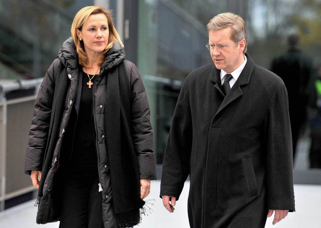 iedersachsen Ministerprsident Christian Wulff  und seine Frau Bettina.