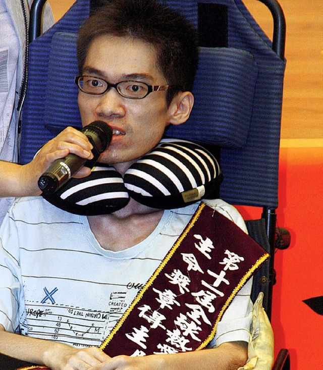 David Tseng bei seiner eigenen Trauerfeier  | Foto: afp